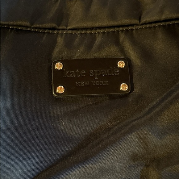 Kate Spade Great Preowned Condition- Black Nylon Crossbody - Picture 7 of 9